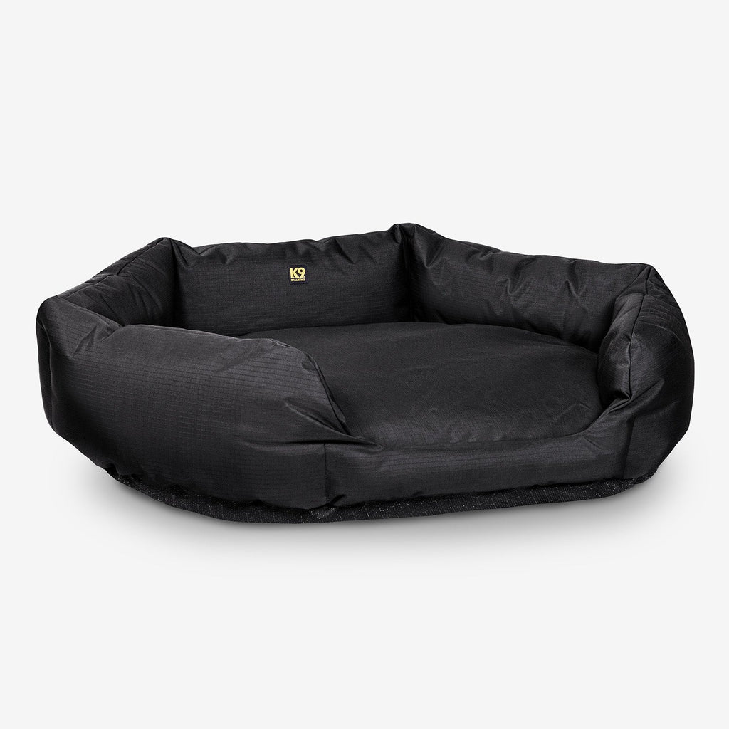 Tough Ripstop™ Oval Bolster Pillow Dog Bed