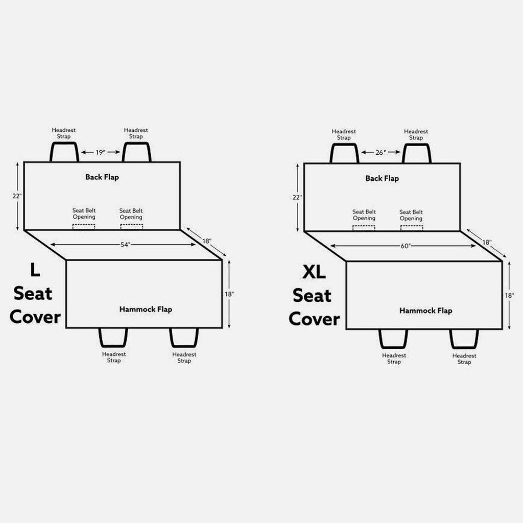 Tough Ripstop™ Dog Back Car Seat Cover